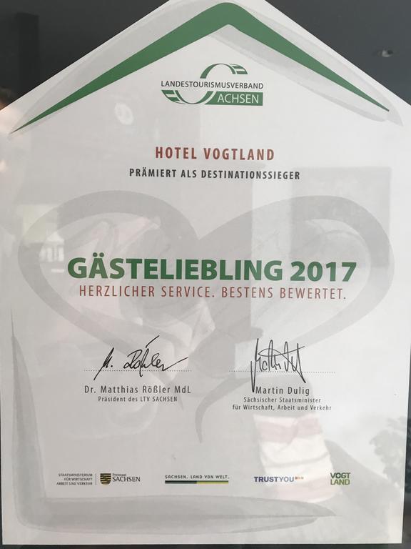 Hotel Vogtland Bad Elster Exterior photo